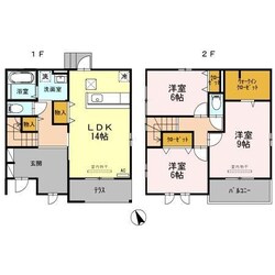 西条東タウンハウスＧの物件間取画像